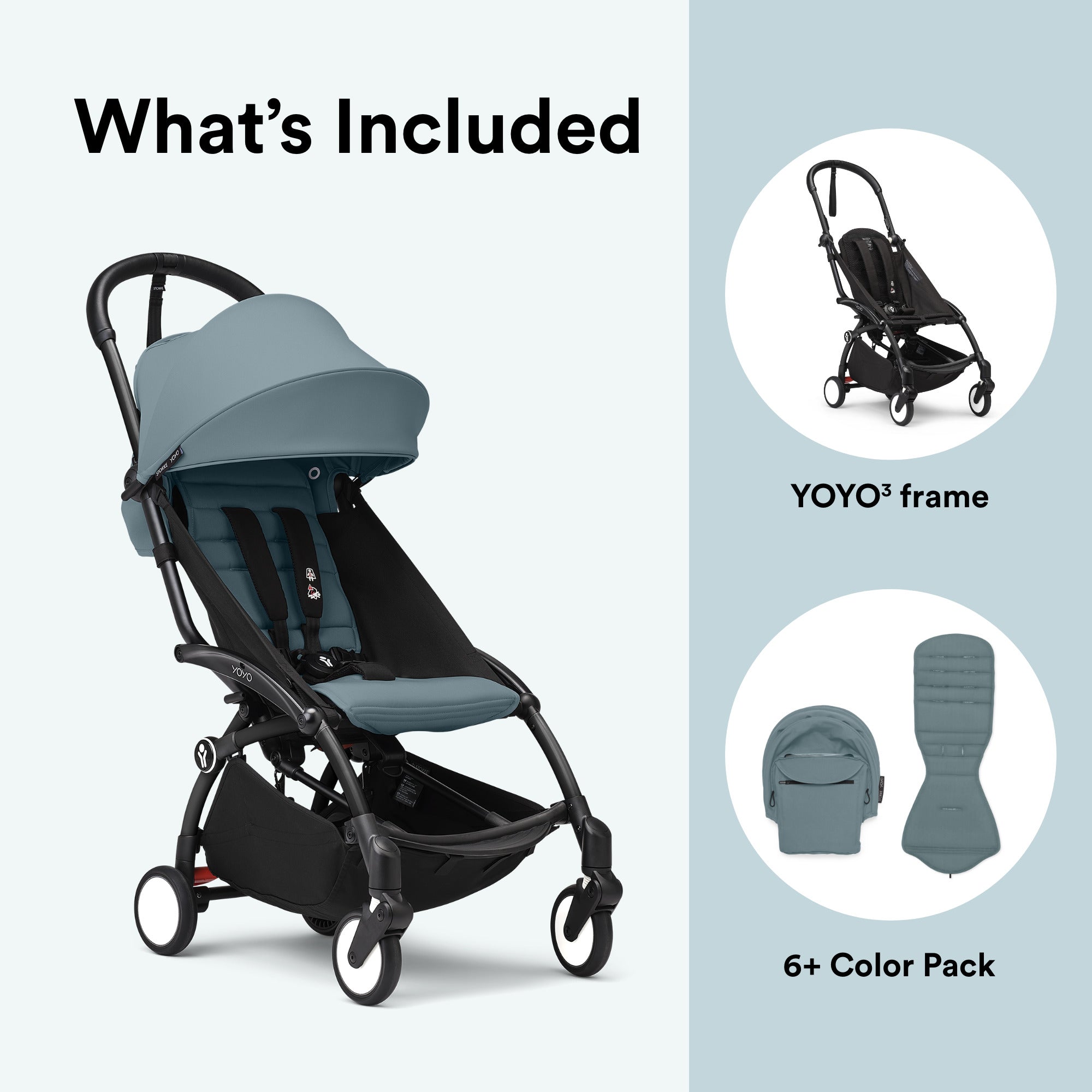 【最新モデル】Stokke YOYO3 ブラック／付属品多数 Stokke Yoyo3 complete – Stokke South Africa