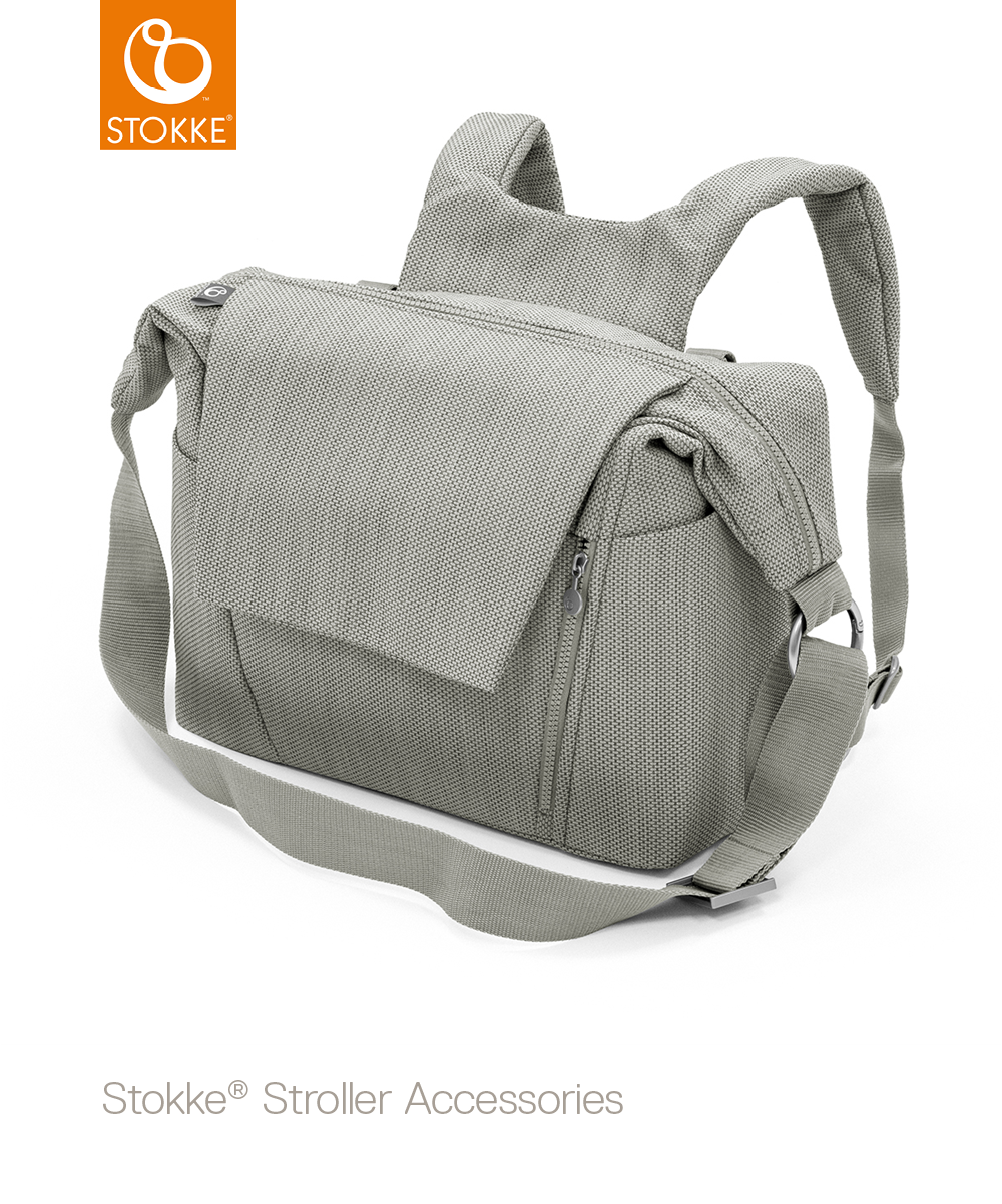 Stokke changing bag grey melange best sale