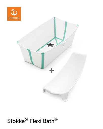 Stokke® Flexi Bath® Bundle with Newborn Support and Heat-Sensitive Drain Plug